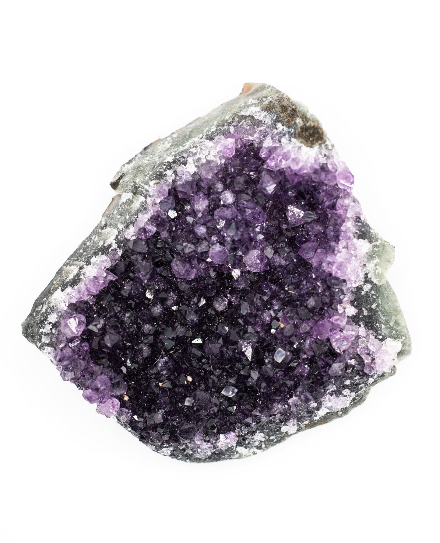 Amethyst Stufe 110-120 g in AA-Qualität, violett, einzigartiges Sammlerstück, fördert innere Ruhe und geistige Klarheit