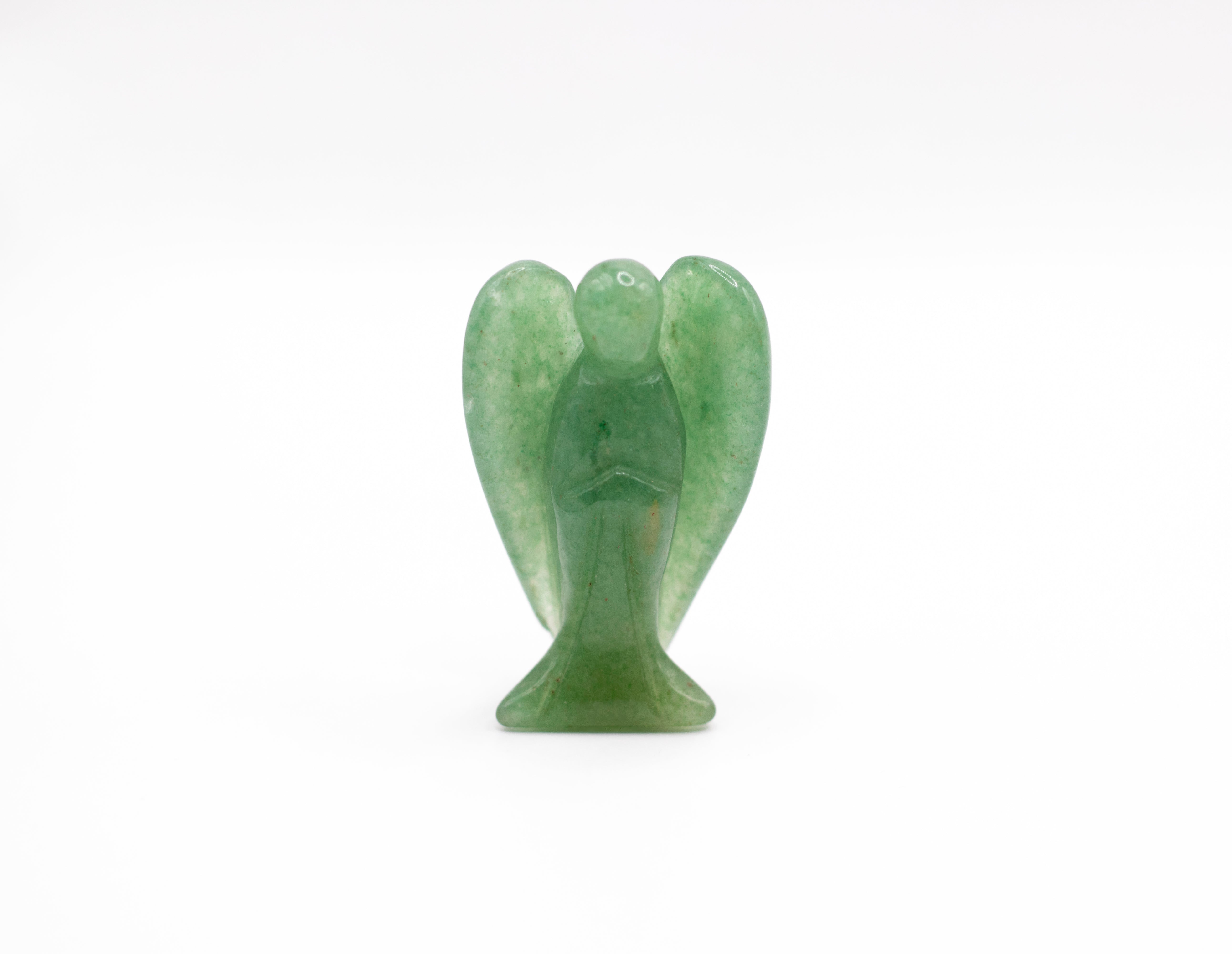 Aventurin grün Schutzengel Glücksbringer 38 mm