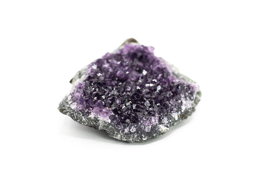 Amethyst Stufe 110-120 g in AA-Qualität, violett, einzigartiges Sammlerstück, fördert innere Ruhe und geistige Klarheit