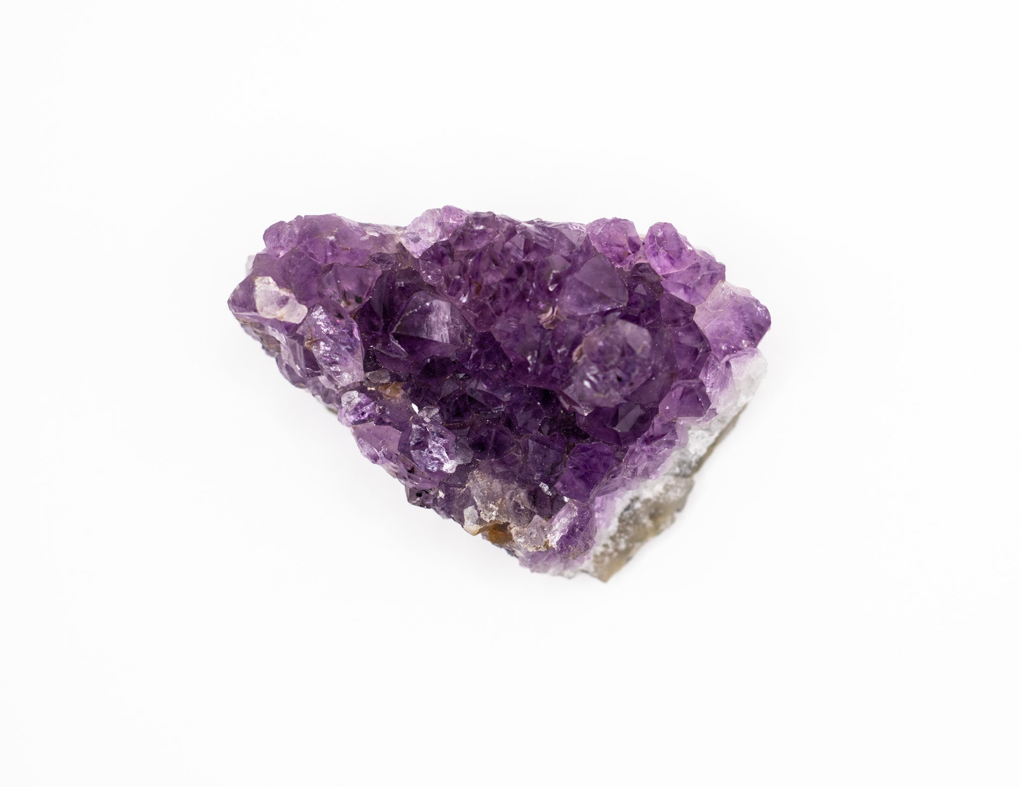 Amethyst Stufe 60-70 g mit intensiver, violetter Farbe, AA-Qualität – Einzigartiges Sammlerstück und dekorativer Blickfang