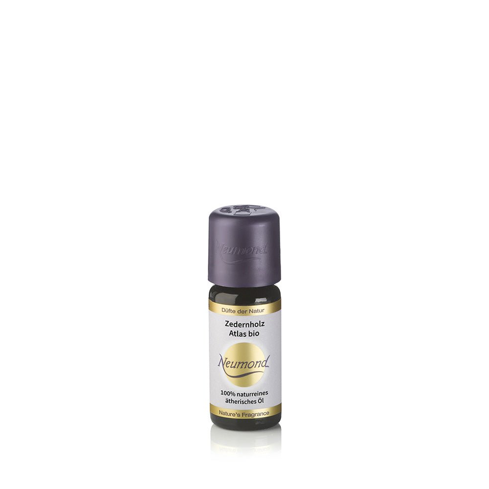 100% naturreines ätherisches Zedernholzöl Atlas – Bio-Qualität, 10 ml, für Körper, Geist und Seele